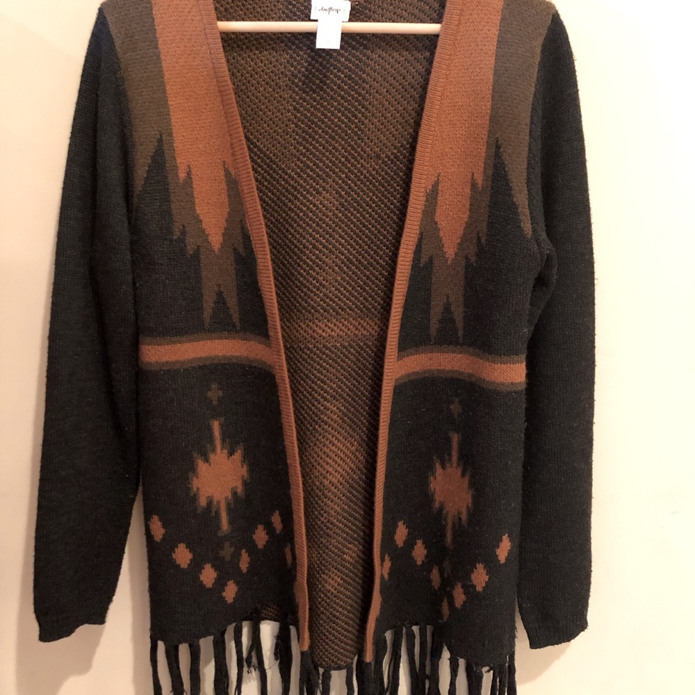 Western style cardigan